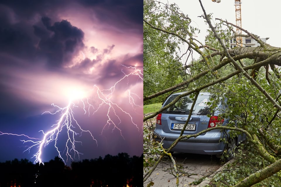 Dos fuertes tormentas avanzarán por el oeste de EEUU