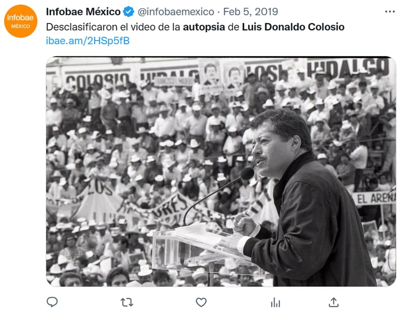 Autopsia Luis Donaldo Colosio