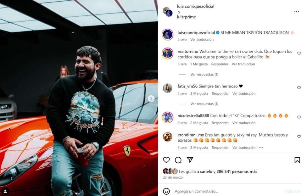 social networks, Instagram, cars, publications, MundoNOW