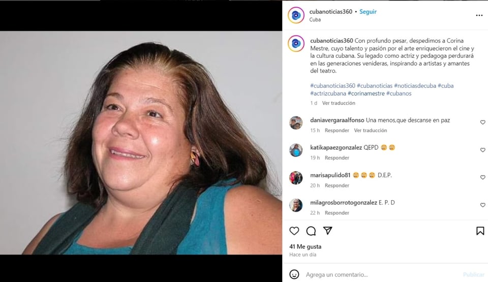 Corina Mestre, actriz, cine, teatro, MundoNOW
