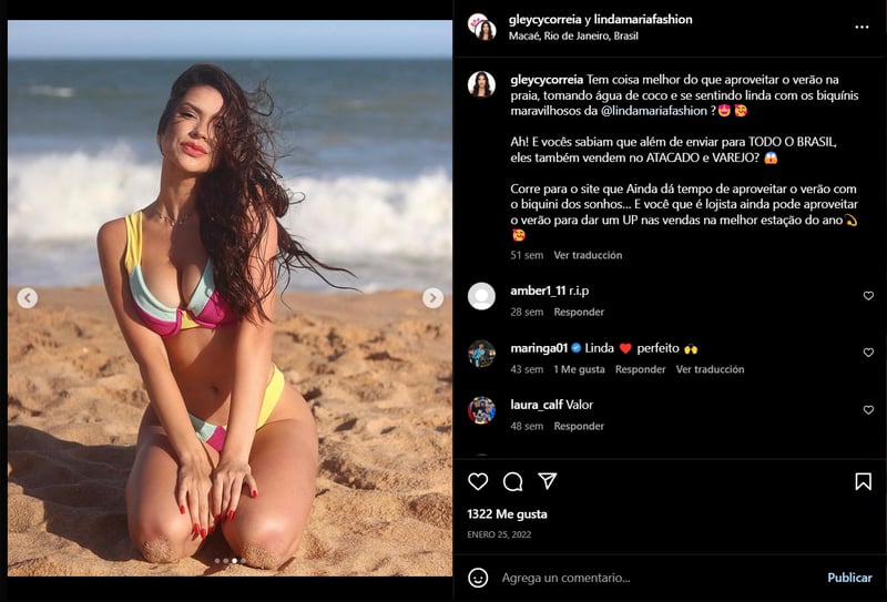 ¿Quién fue Gleycy Correia? 