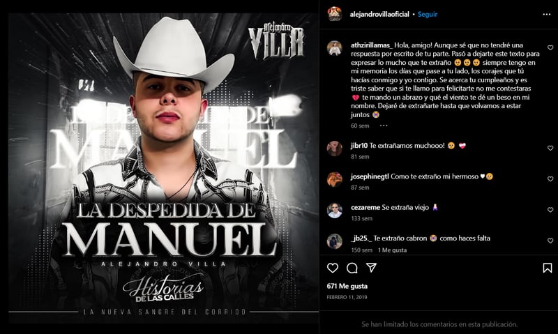 ¿Se le aplicó una autopsia a Alejandro Villa?