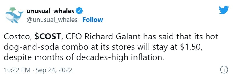 Costco inesperada decisión inflación