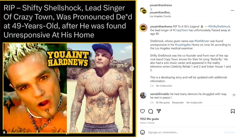 Shifty Shellshock, Seth Binzer, band, music, MundoNOW