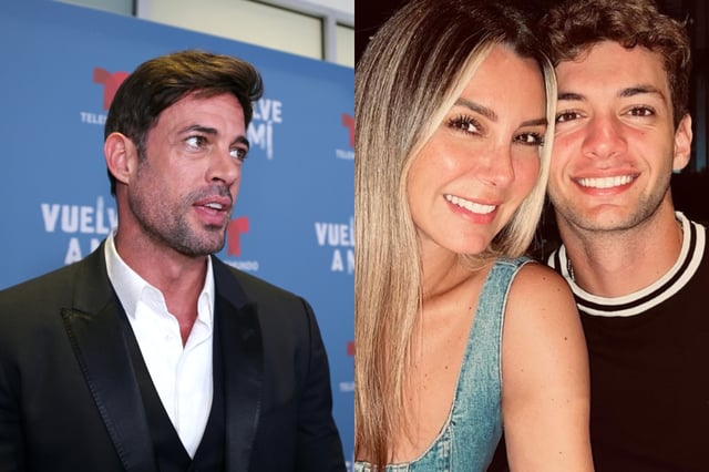 In the midst of the controversy between his parents William Levy and Elizabeth Gutiérrez, their son Chris shows his partner