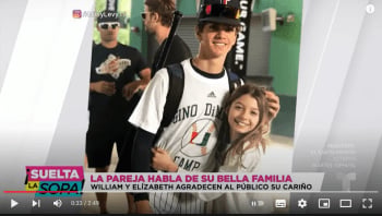 "I had to take him to the bathroom"; William Levy talks about the consequences of his son after an accident