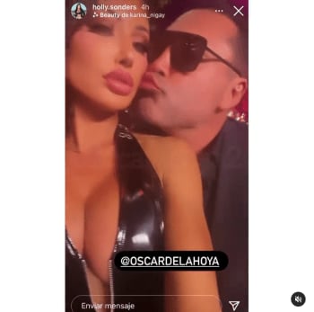 "Is it him or her?"; They capture Óscar De La Hoya with his new girlfriend but they notice something "rare"