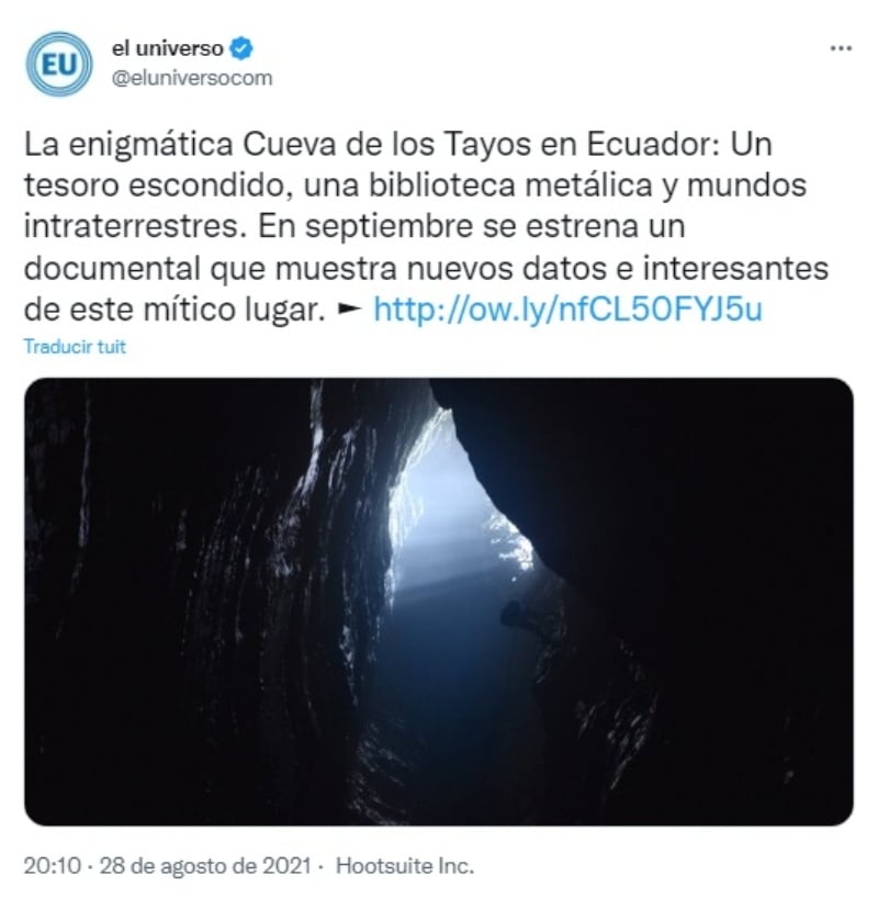 "Uno ahí siente una fuerza primitiva"