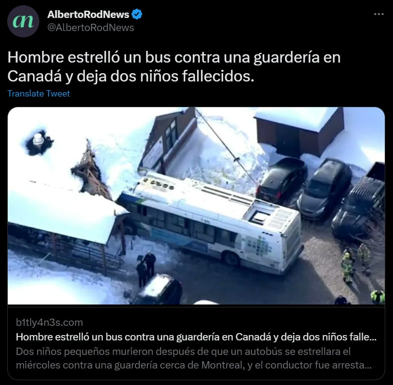 El conductor que chocó el autobús contra la guardería no tenía antecedentes de ese tipo