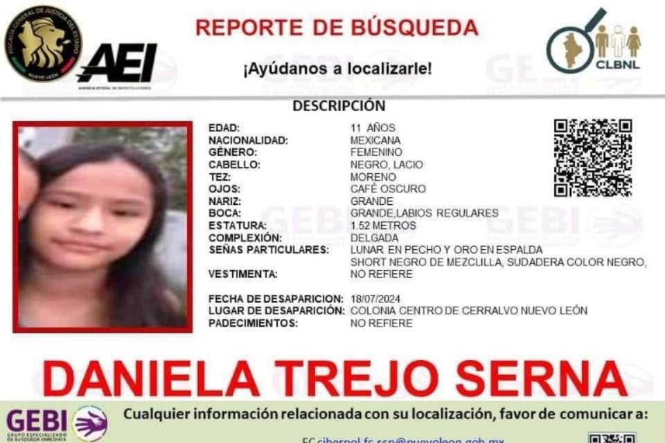 ¡Terror en México! Daniela Trejo Serna fue secuestrada y asesinada en Nuevo León