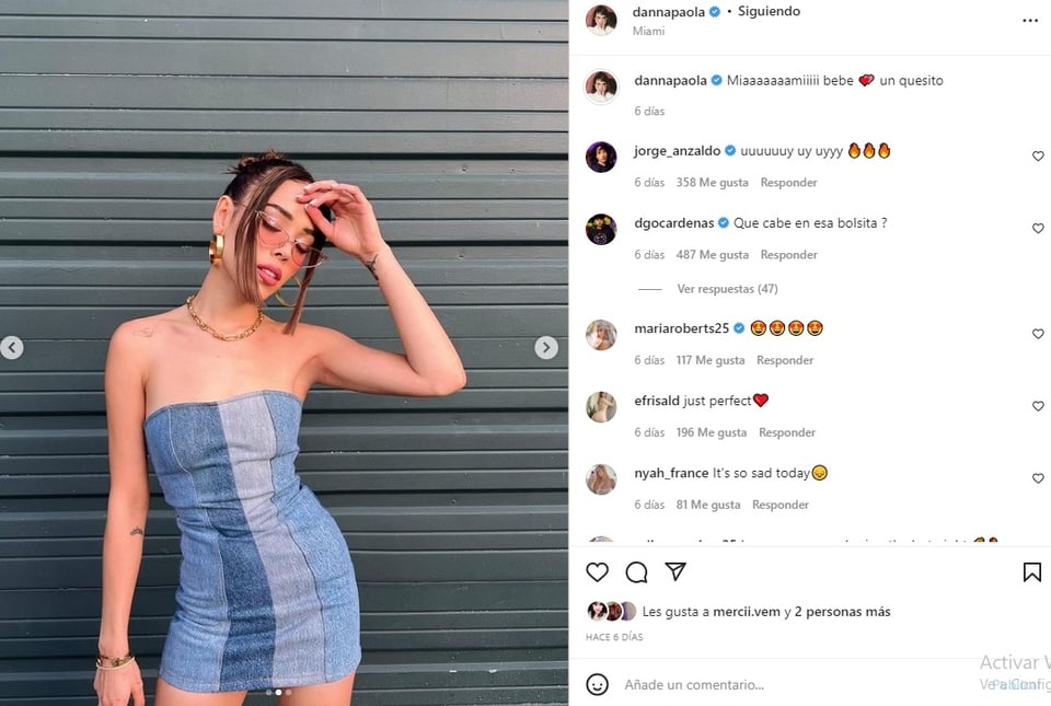 Danna Paola sufre 'descuido' en bikini