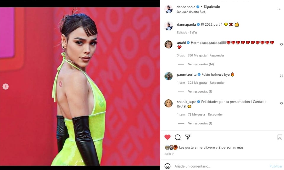 Danna Paola anuncia nuevo sencillo