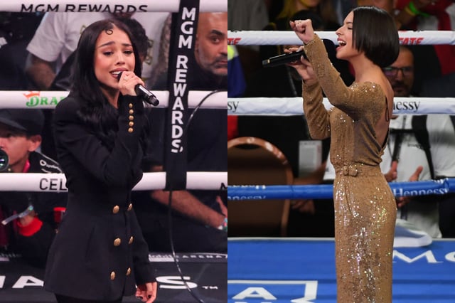 Danna Paola humilla a Ángela Aguilar en pelea del canelo