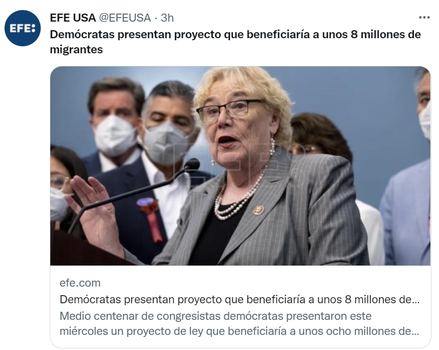 Demócratas migrantes Estados Unidos