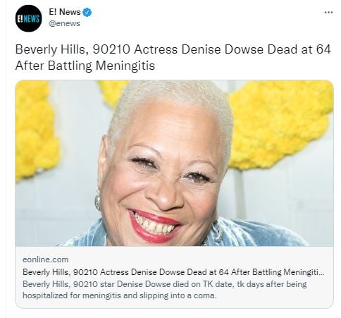 Las recordadas actuaciones de Denise Dowse
