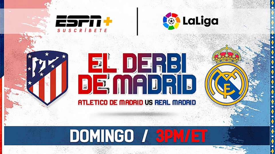 Derbi madrileño: El ya campeón Real Madrid va con todo ante el Atlético