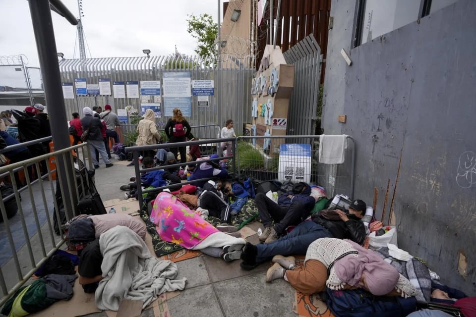 Migrantes estafados CBP One, CBP One, frontera, Estados Unidos, MundoNOW