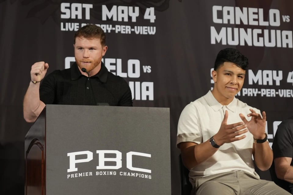 Canelo, Fernanda Gómez, Las Vegas, Jaime Munguía, MundoNOW