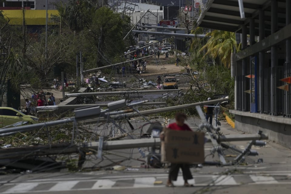 Presidente, México, playa, tormenta, MundoNOW