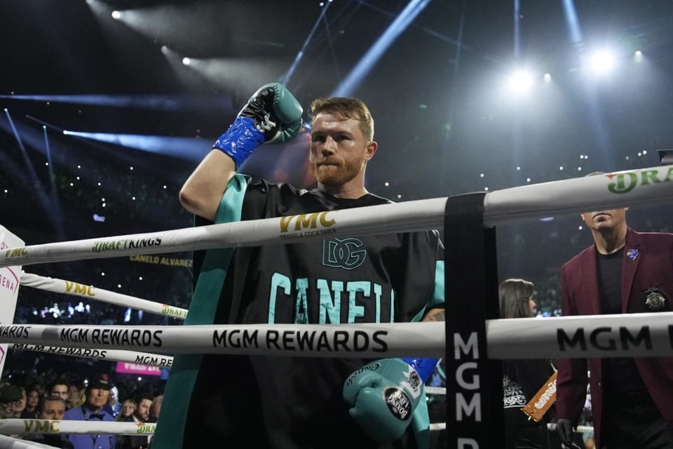 Peso Pluma Canelo Álvarez, Las Vegas, Jaime Munguía, boxing, MundoNOW