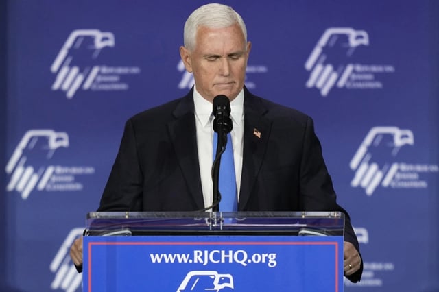 Mike Pence se retira de la contienda por la presidencia