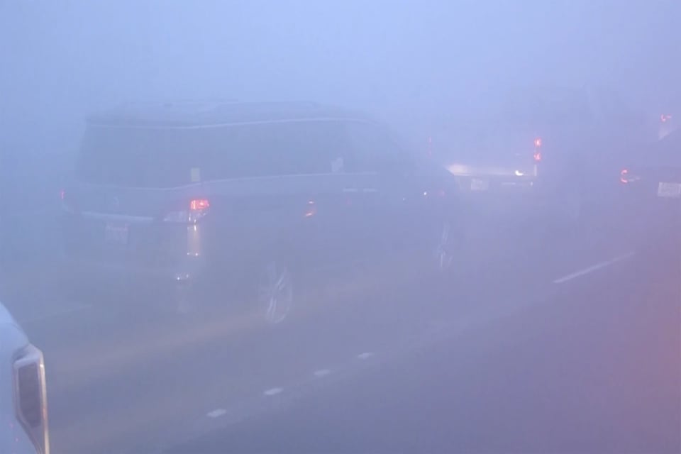 Súper niebla, Louisiana, choque, EEUU, MundoNow