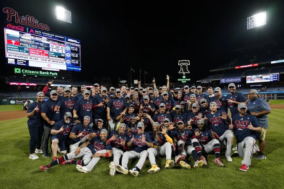 Los Bravos de Atlanta son campeones del Este de la Liga Nacional featured image