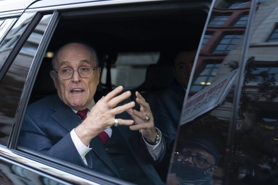 Rudy Giuliani, condenado, difamación, Nueva York, MundoNOW