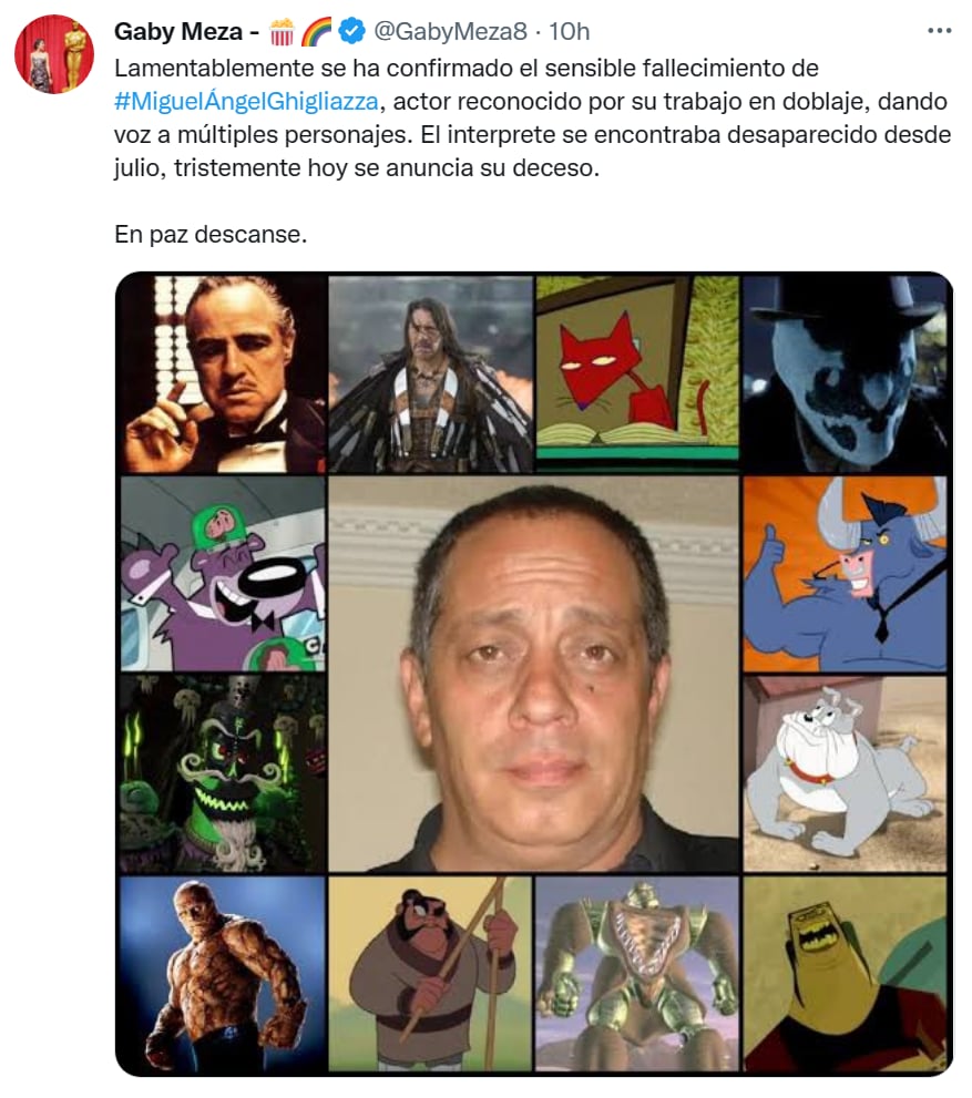 Muere Miguel Ángel Ghigliazza