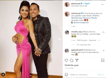 Did it come out of the closet? Singer Edwin Luna appears showing off his painted nails and followers claim he is gay