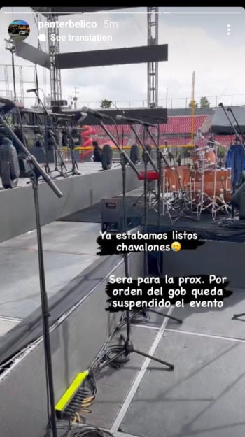 Grupo Arriesgado cancela su concierto gracias a las amenazas