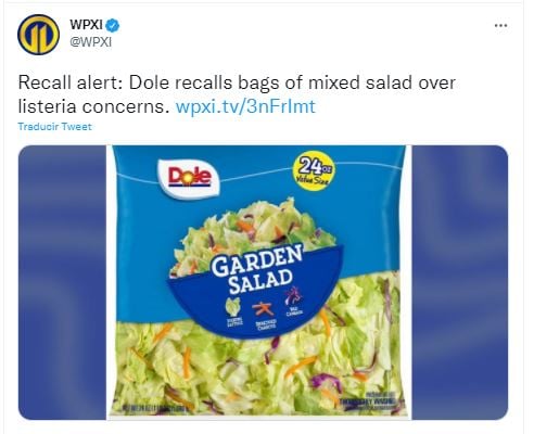 mixed salad recall
