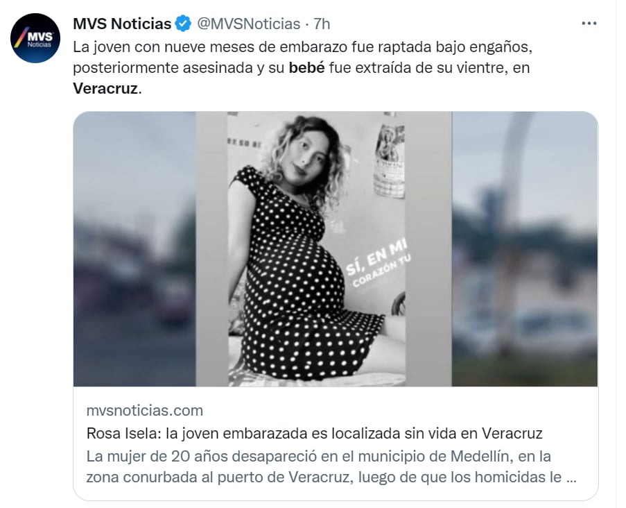 Matan embarazada extraer bebé