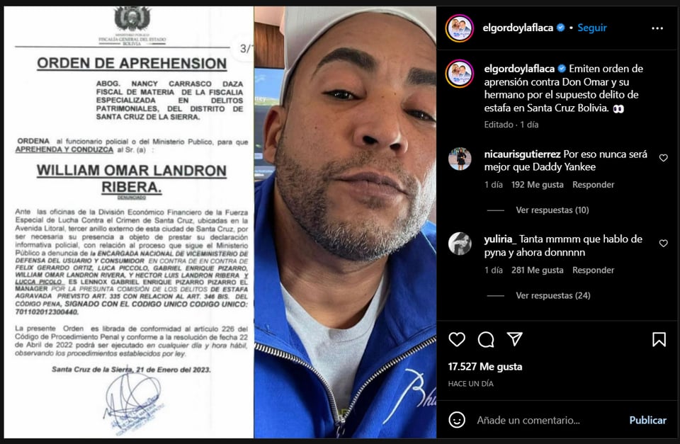Why did they issue an arrest warrant against the artist?