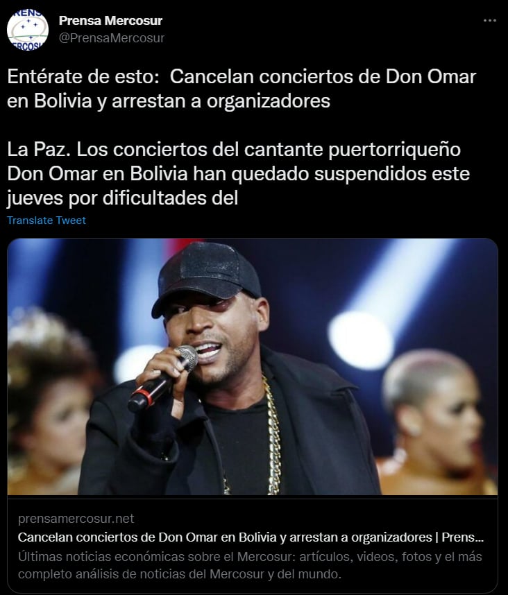 Detuvieron al hermano del artista por supuesta "estafa"