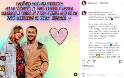 The audio that would reveal the whole truth between Christian Nodal and Belinda