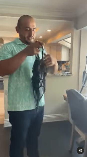 Show off your sexy lingerie; Juan Rivera exhibits his wife in private