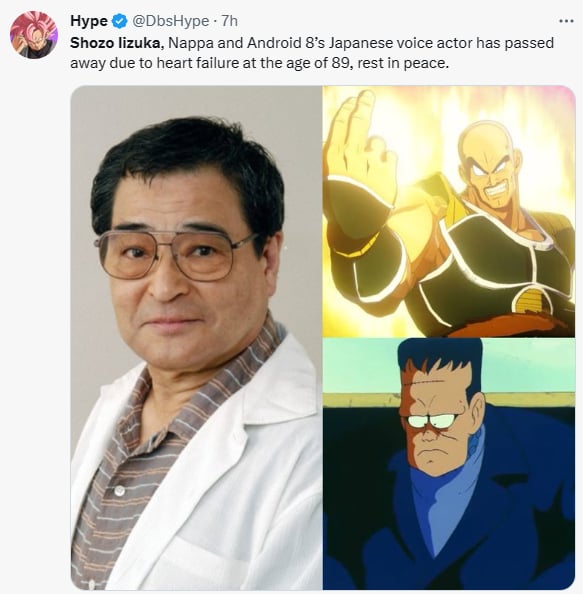 Muere Shozo Iizuka