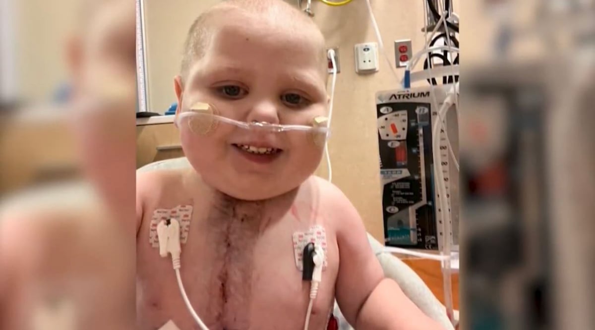 Bebé necesita un corazón para salvar su vida