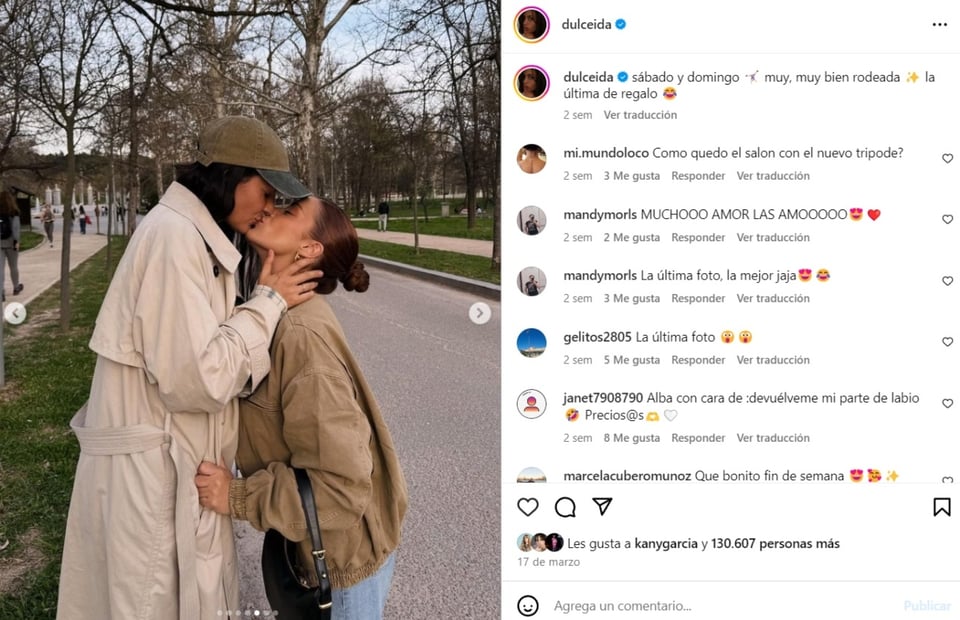 Dulceida bebé, Sergi López, Alba Paul Ferrer, bisexual, MundoNOW