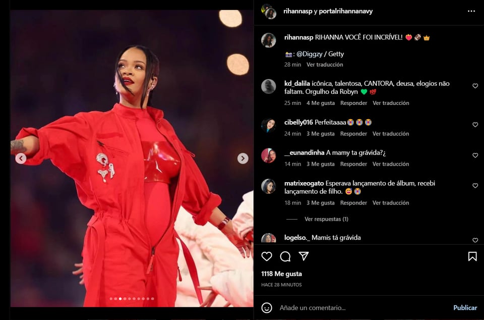 Rihanna was a mom in 2022