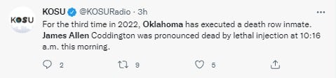 Oklahoma kills first of 25 inmates it plans to execute by 2024