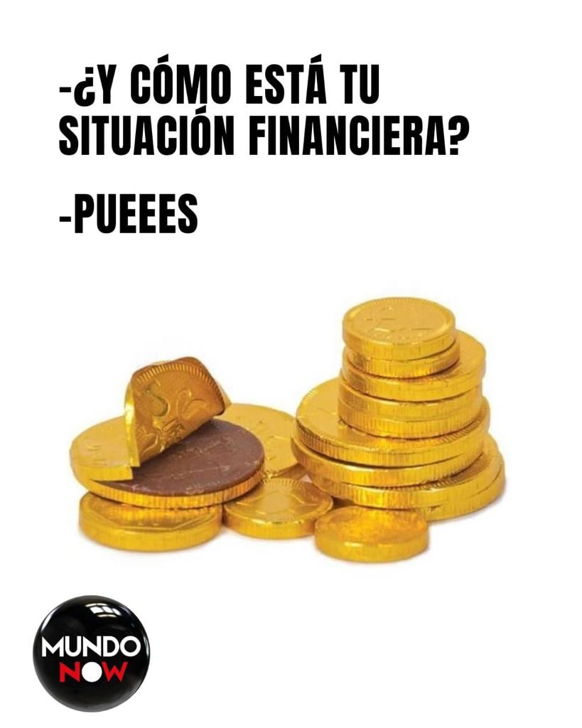 finanzas, dinero, chocolate, risa, memes