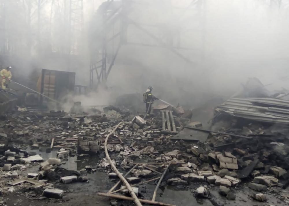Explosión en una planta de pólvora deja al menos 16 muertos en Rusia (FOTOS)