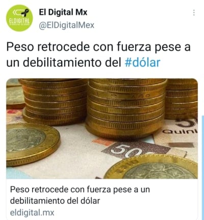 Mexican peso February 25, this is how the dollar sells today