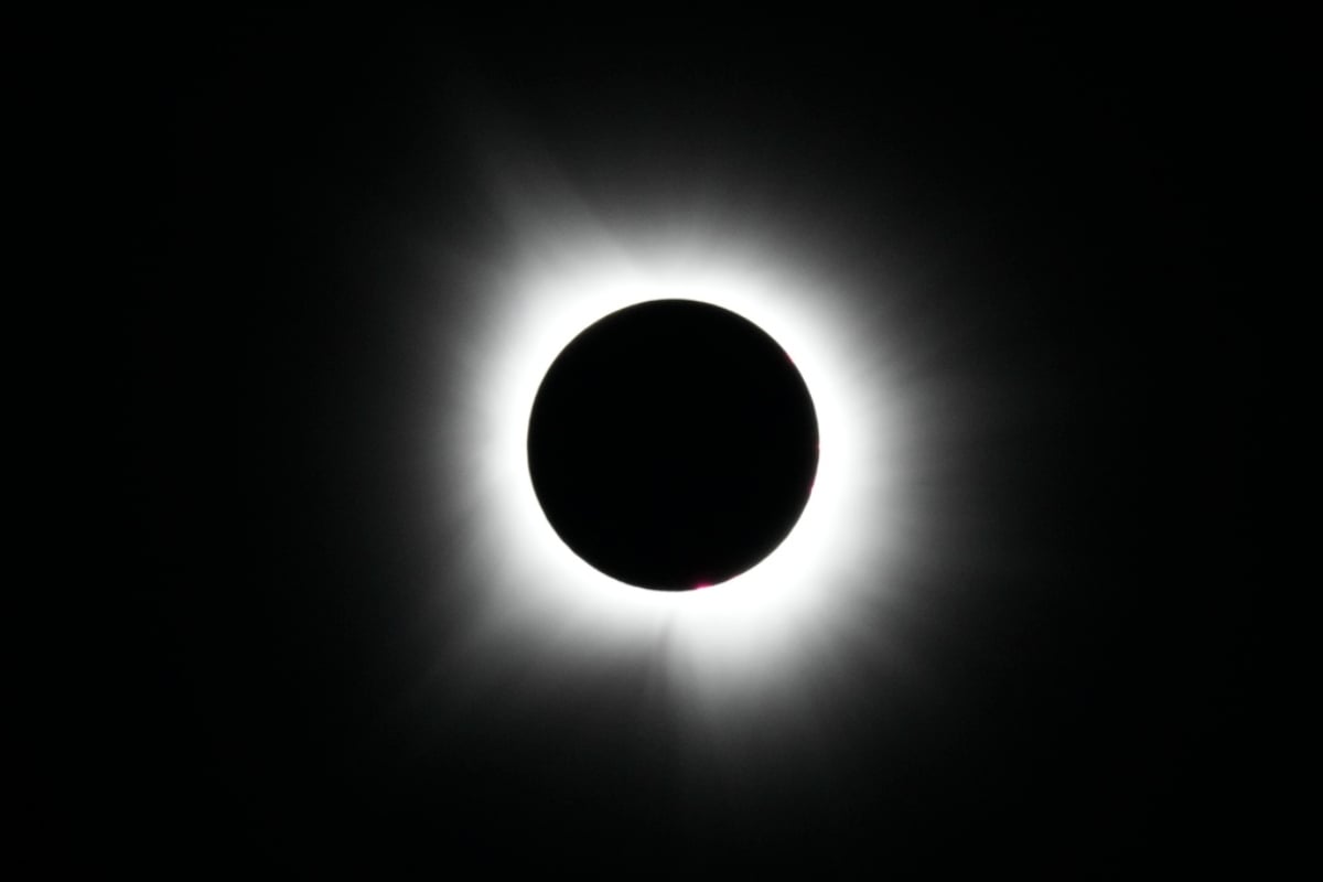 The sky clears just in time for the total solar eclipse in the U.S. (PHOTOS)