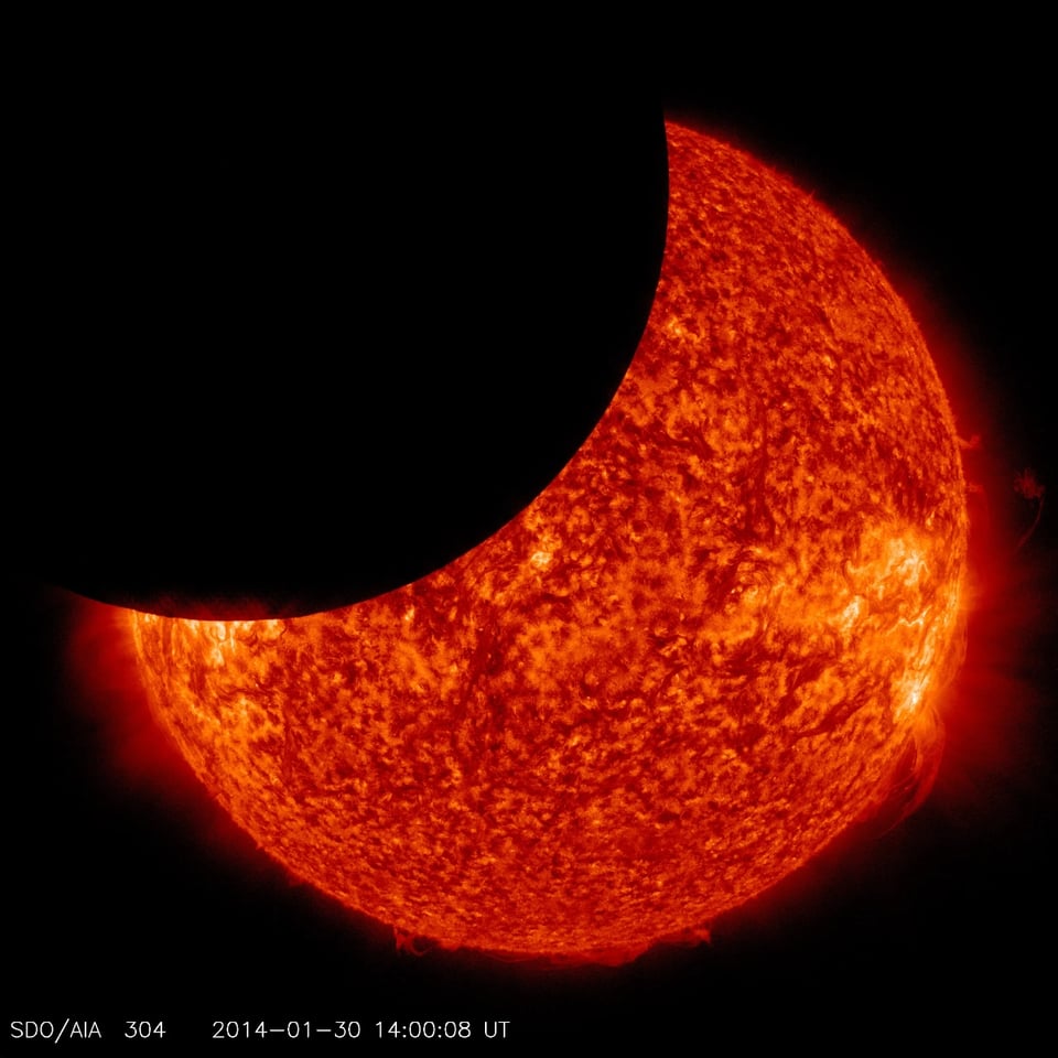 sun, crescent, NASA, science, MundoNOW
