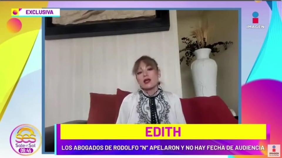 interview, agreement, Edith Márquez, Sale el sol, MundoNOW, victim Fofo Márquez girlfriend