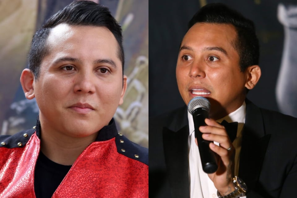 Edwin Luna se viste de luto por muerte en La Trakalosa