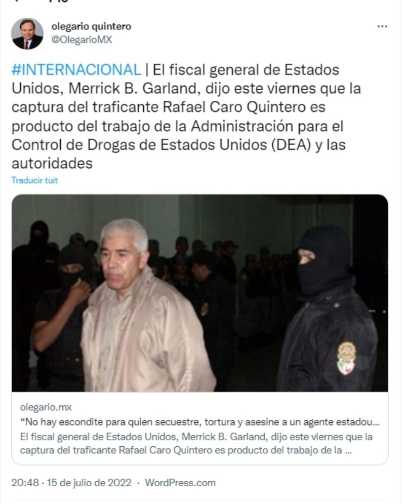 Buscan la extradición